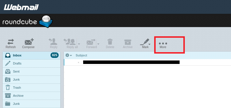 Automated Email Archiving in Roundcube 3 Mail archiving