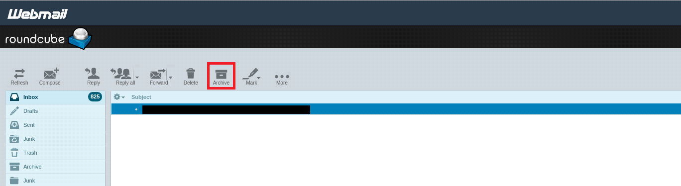 Automated Email Archiving in Roundcube 2 Email Archiving
