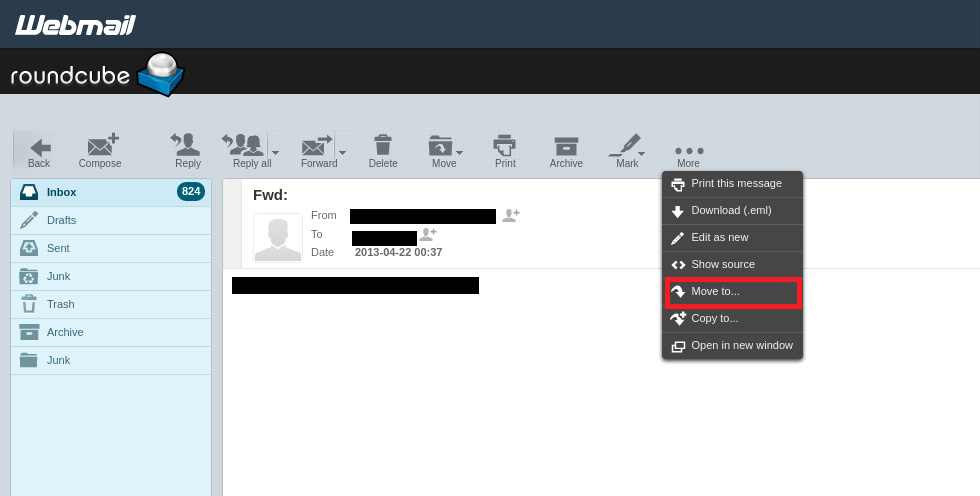 Automated Email Archiving in Roundcube 7 Mail archiving