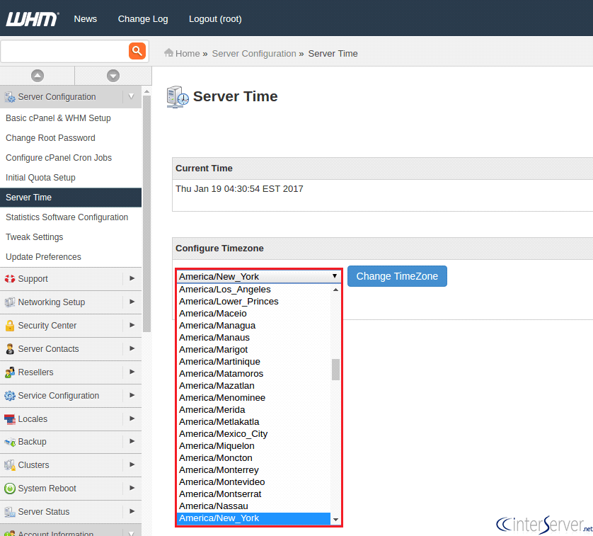 How to Change MySQL Server Time Zone 3 Server Time Zone