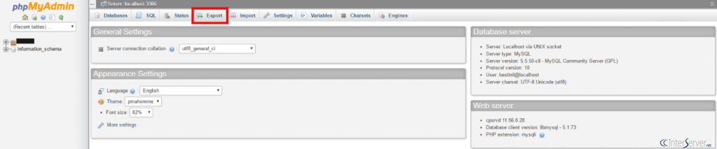 How to backup a MySQL database using PhpMyAdmin 3 Backup MySQL