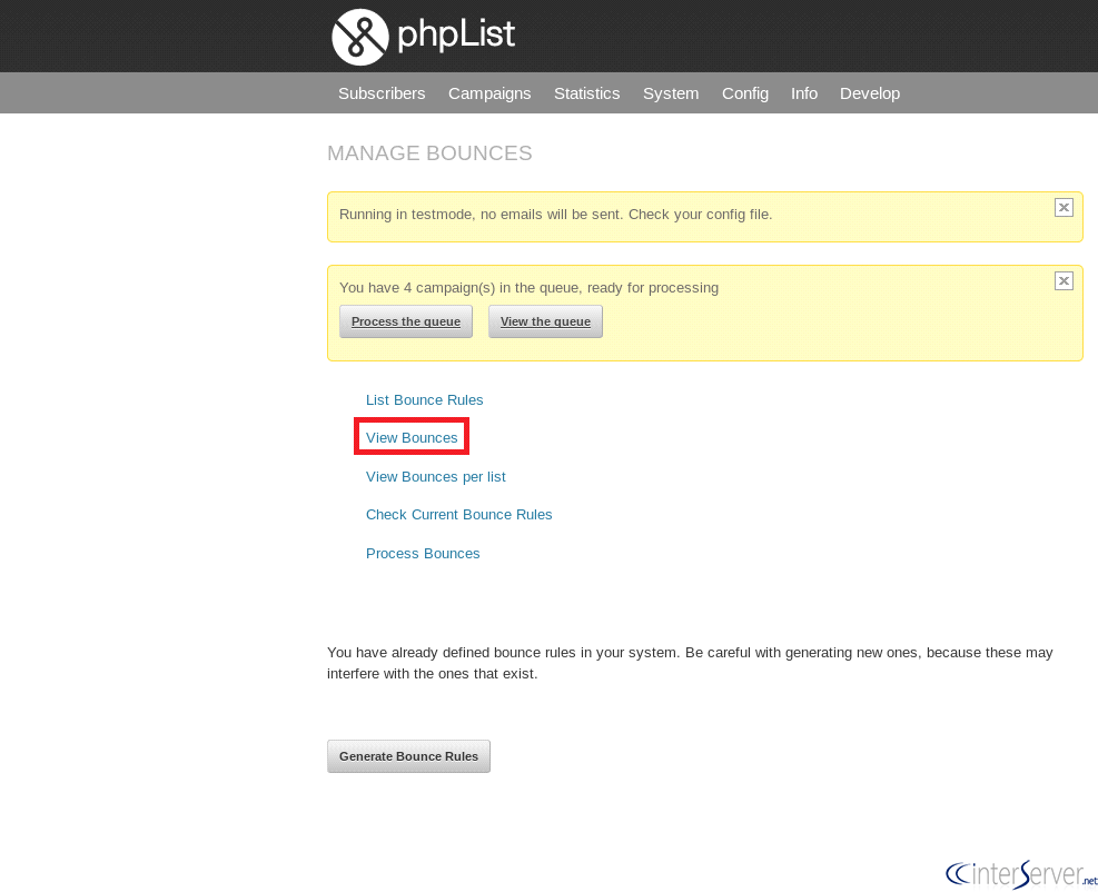 Handle Bounce Back Emails in phpList 3 bounce back in phplist