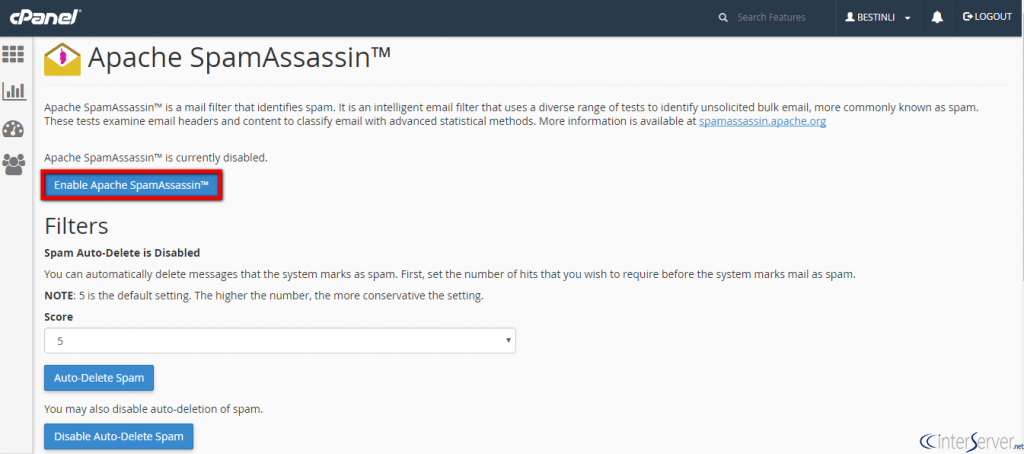 Spam Prevention Methods in cPanel 4 Spam Prevention Methods in cPanel