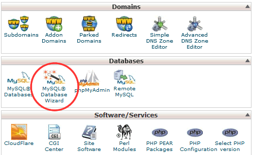 How to Create a DBDataBase using the MySQL Database Wizard